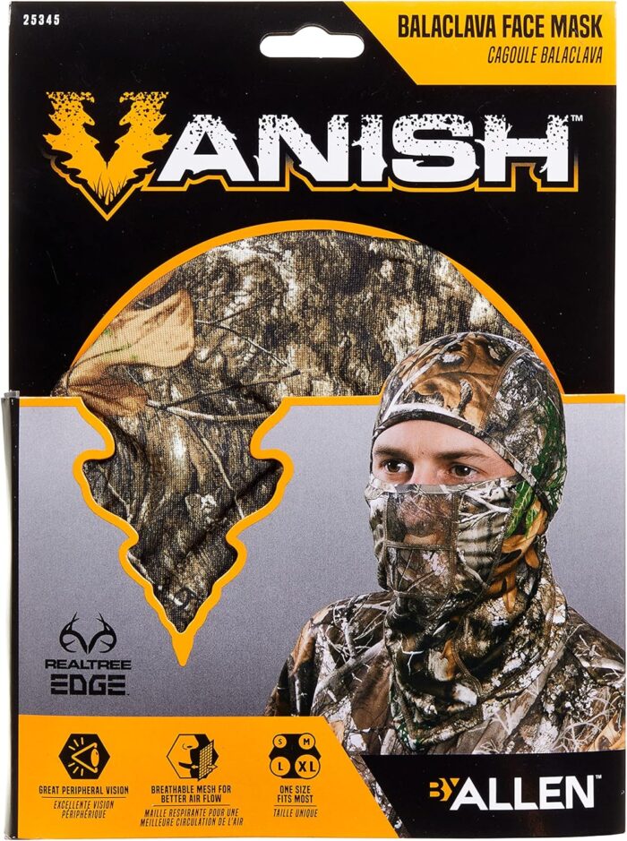 Allen Company Vanish Stretch Fit Camouflage Balaclava, Camo Hunting Face Cover - Image 7