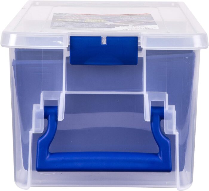 Flambeau Outdoors 4510 Clear Fishing Tackle Box Organizer - Super Half Satchel Soft Fishing Lure Storage Boxes, Bait Box Fishing Tackle Organizer, Tuff Tainer Tackle Box with Zerust Anti-Rust Dividers - Image 3