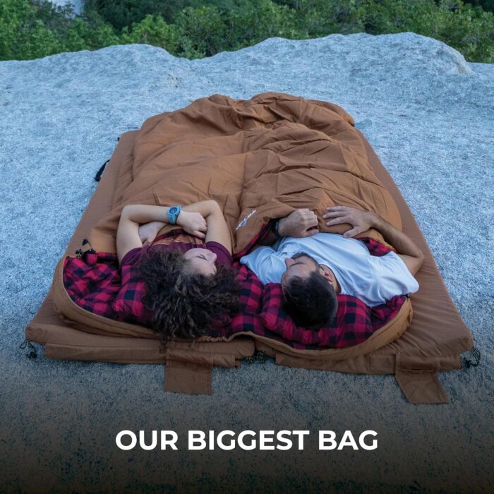TETON Sports Deer Hunter -35F and 0F Degree Sleeping Bag. Warm and Comfortable Camping Sleeping Bags, Teton Tough Canvas Shell for Camping, Hunting, and Cold Weather - Image 5