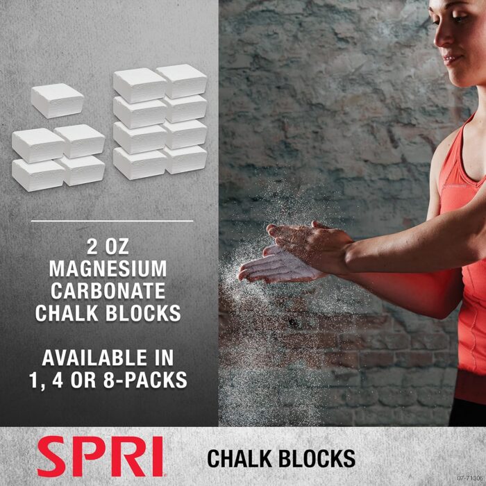 SPRI Chalk Block & Chalk Ball for Gymnastics, Rock Climbing, Bouldering, Rings, Weightlifting, Pool Billiards - Image 4