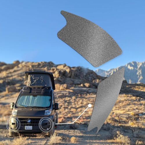 OpenGlass Van Mods - Ram Promaster Front Bumper Step Grips (2 Pack) - Ram Promaster Accessories to Safely Access Your Windshield Made with Marine Grade Material, Easy Installation