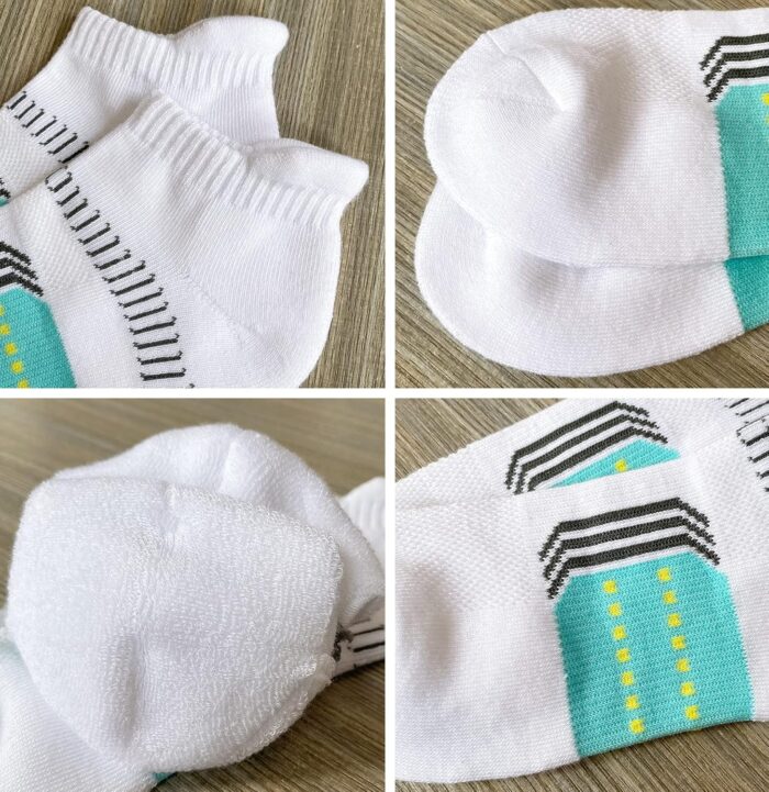 Womens Athletic Cushioned Anti-Blister Comfort Running Ankle Socks 5 Pairs - Image 6