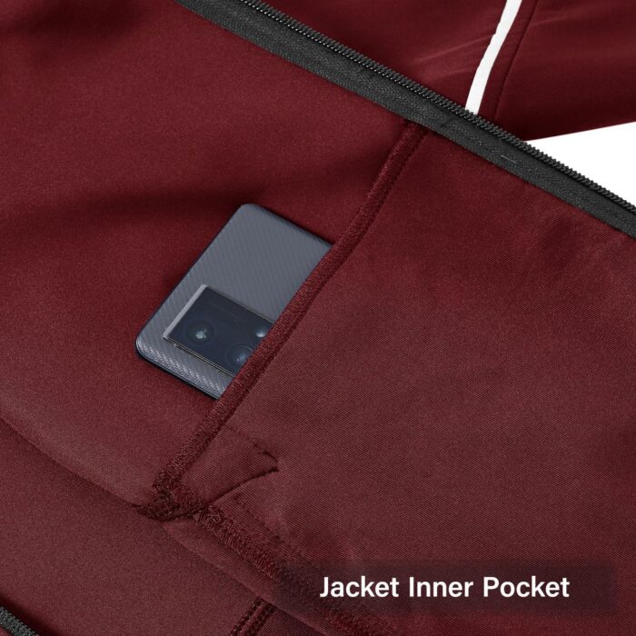 BGOWATU Men's Tracksuits Set Full Zip Jacket Hoodie Sweatsuit Running Sport Pants Outfits for Men with Zipper Pockets - Image 5