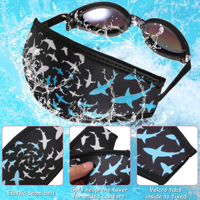 Skylety 3 Pieces Mask Strap Cover Dive Strap Cover Scuba Comfortable and Non Slip Diving Wrapping Strap for Dive and Snorkel Masks Water Sports - Image 3