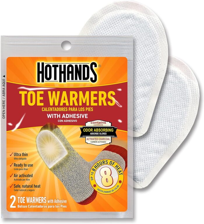HotHands Toe, Hand, & Body Warmer Variety Pack - Long Lasting Safe Natural Odorless Air Activated Warmers - Image 7