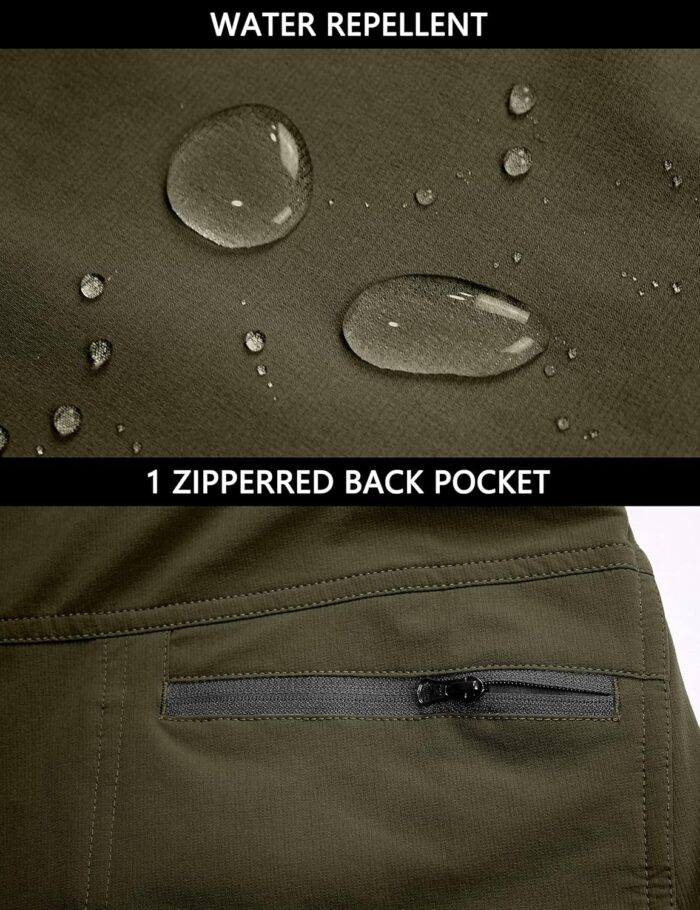 Little Donkey Andy Men's Quick Dry UPF 50+ Cargo Pants, Stretch Lightweight Outdoor Hiking Pants - Image 6