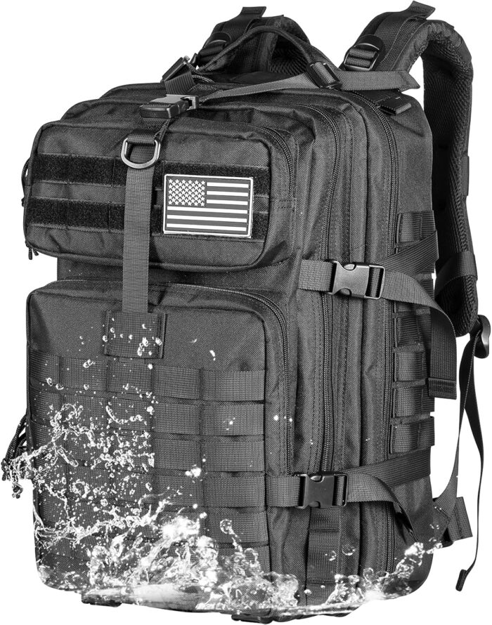 Himal Outdoors Military Tactical Backpack - Large Army 3 Day Assault Pack Molle Bag Rucksack,40L - Image 5