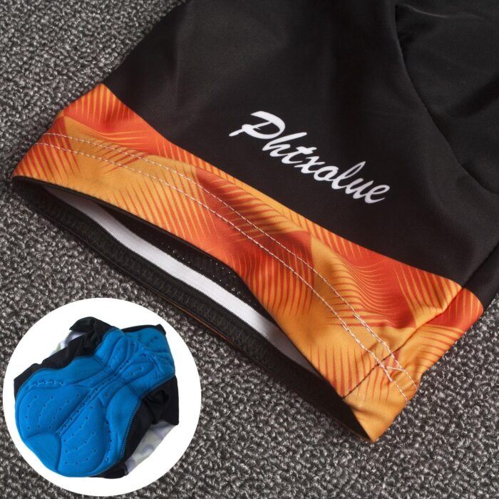 Cycling Kits for Men Cycling Jersey Set Uniform Clothes Bike Bicycle Shirt+3D Gel Pad Cushion Bibs Shorts - Image 7