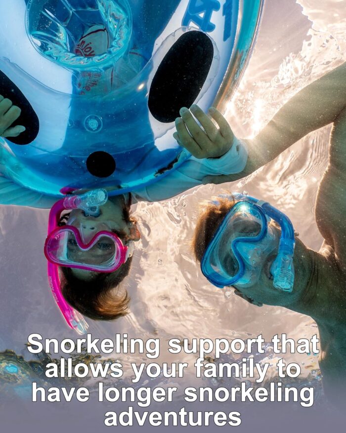 Inflatable Snorkeling Float, Blue - Image 5