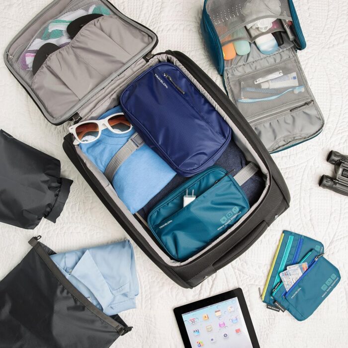 Travelon World Travel Essentials Tech Organizer - Image 2
