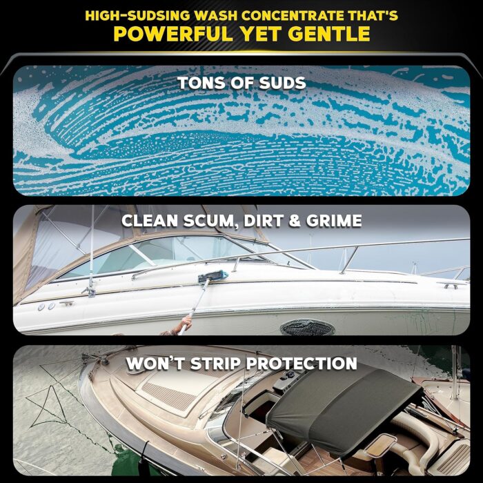 Meguiar's M4364 Marine/RV Boat Wash - 64 Oz Container - Image 3